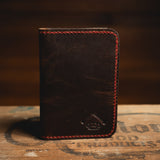 Vintage Brown Gambler's Wallet