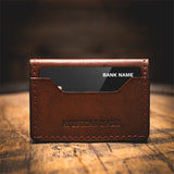 Tradesman Wallet- Vintage Brown Leather Goods Savage Gentleman