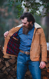 Goat Suede "Ranch" Jacket