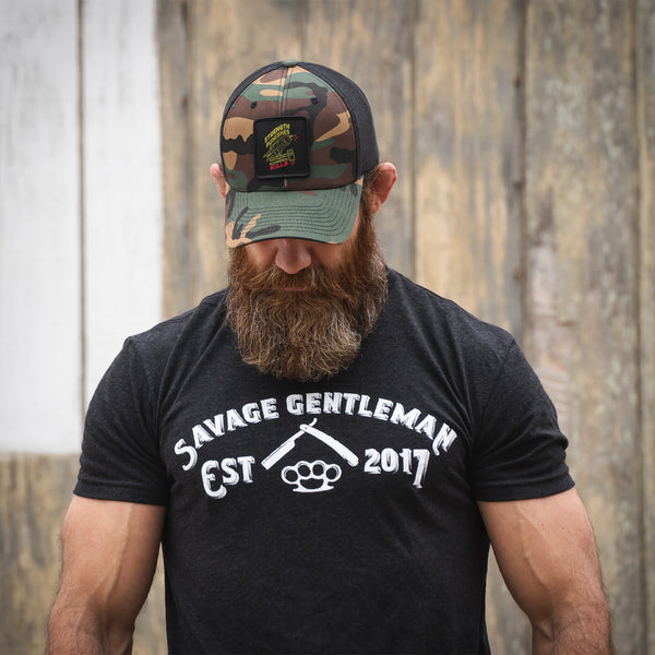 Cleverness Kills Camo Trucker Hat