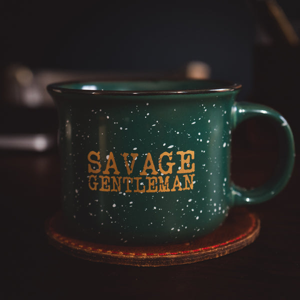 Savage Gentleman Ceramic Whiskey Mug