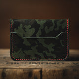 Portemonnee voor een camouflagehandelaar