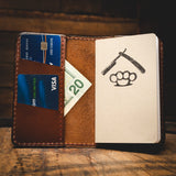 Expedition Wallet- Vintage Brown Leather Goods Savage Gentleman 