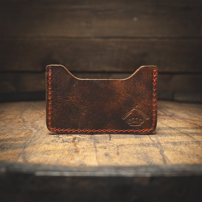 Minimalist Wallet Brown Leather Goods Savage Gentleman 