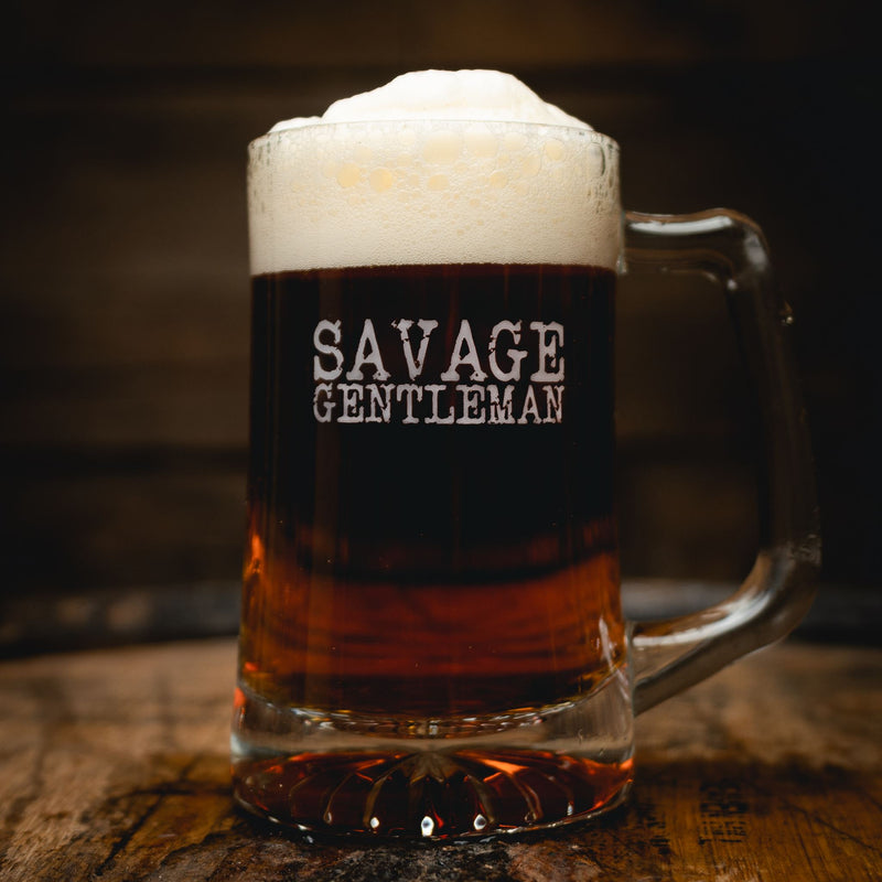 "Savage Gentleman" Beer Mug Drinkware Savage Gentleman 