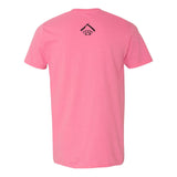Rosafarbenes T-Shirt mit der Aufschrift „Toxische Männlichkeit“, wilder Herr 