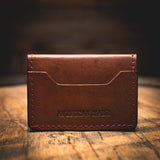 Tradesman Wallet- Vintage Brown Leather Goods Savage Gentleman 