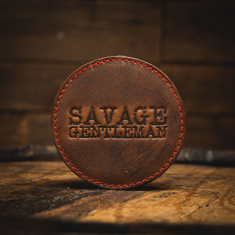 Savage Gentleman Leather Coaster Savage Gentleman 